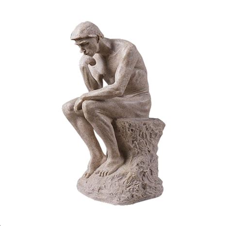 The Thinker Statue Pastiche