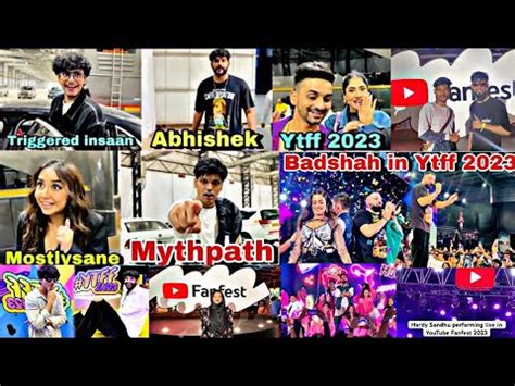 YouTube FanFest 2023 Mumbai NESCO Center Ytff Trending Viral