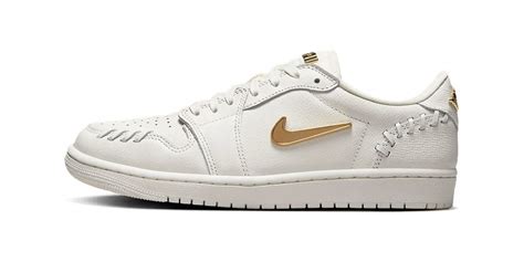 Air Jordan 1 Low MM "White/Metallic Gold" Info | Hypebeast