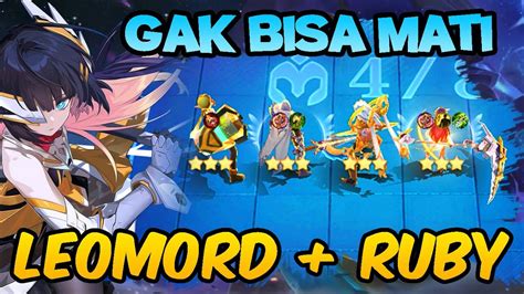 Hyper Leomord Ruby Bintang Gak Mati Mati Boss Magic Chess Combo