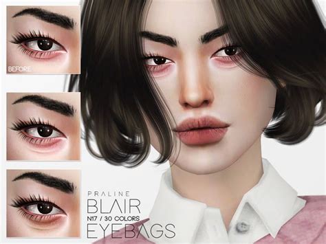 Pralinesims Blair Eyebags N17 Sims Eye Bags Sims 4