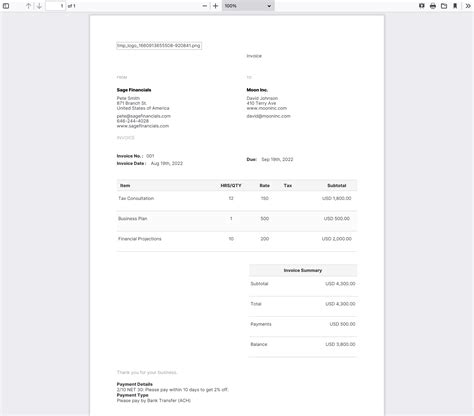 Free Invoice Generators A Side By Side Comparison