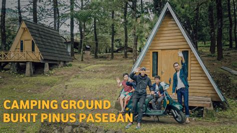 Camping Ground Bukit Pinus Paseban Glamping Di Tepi Sungai Youtube