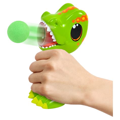 Toymendous Dinosaur Ball Popper With 4 Foam Balls Unisex Ages 3