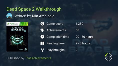 Dead Space 2 Walkthrough - Complete Game Guide