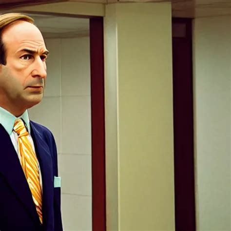 Still Frame From Wes Anderson Movie Saul Goodman In A Stable