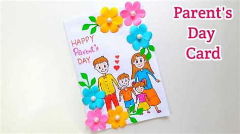 10 Awesome Parents Day Greeting Card | Happy cards, Parents day, Cards