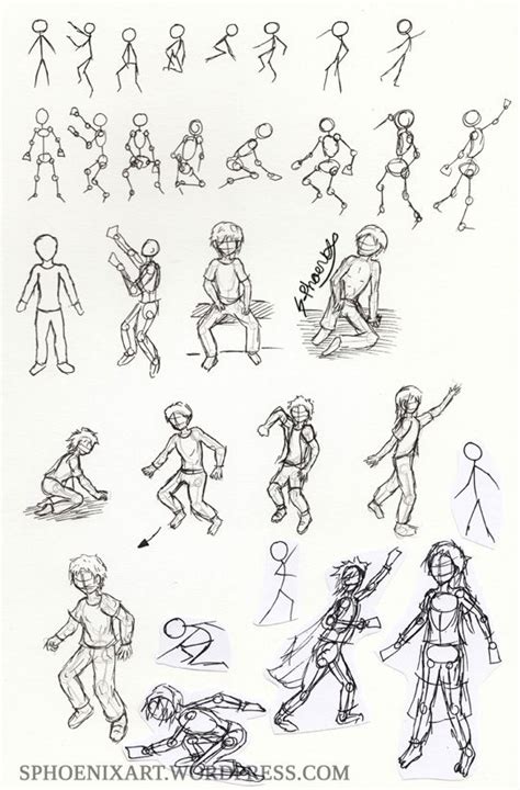 Update More Than Stick Figures In Action Poses Best