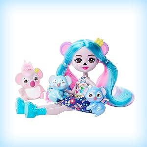 Enchantimals Royals coffret Famille avec mini poupée Brystal Lapin 3