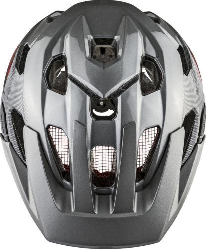 Alpina Cycling Helmet Anzana Dark Silver Black Red Products Sloger