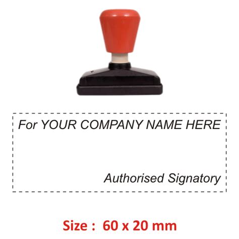 Authorized Signatory Stamp Outlet