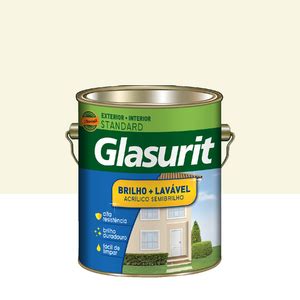 Tinta Acrílica Semibrilho Glasurit Standard Interior e Exterior Gelo 3