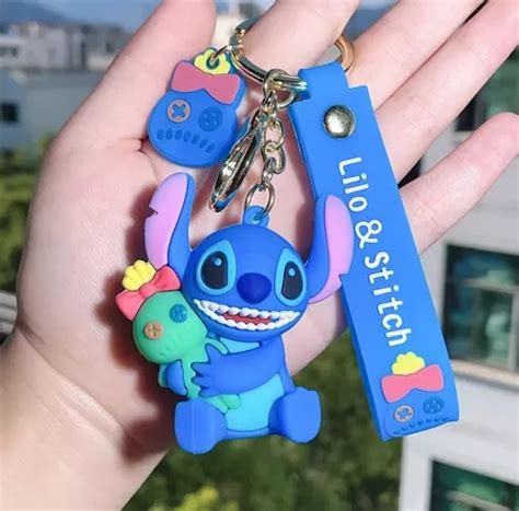 Chaveiro Pingente Lilo Stitch Disney Xepa Decora O Cole O