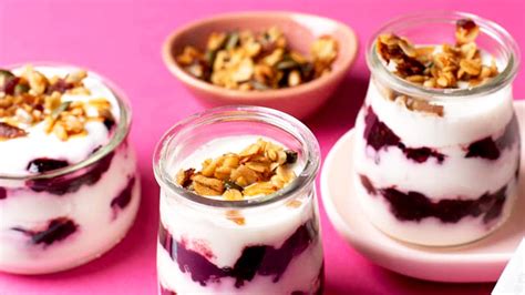 Parfait De Moras Con Yogur Saludable Receta Venezolana