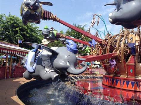 Dumbo the Flying Elephant at Hong Kong Disneyland