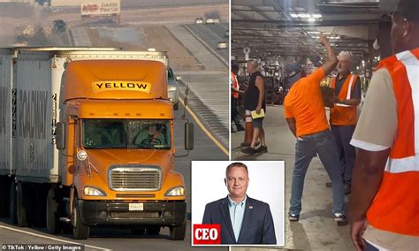 Trucking company Yellow to allegedly shutter within days | Daily Mail ...