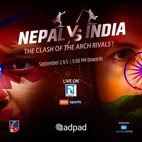 Nepal vs India Football Live - Watch Live ~ Hamrogyan