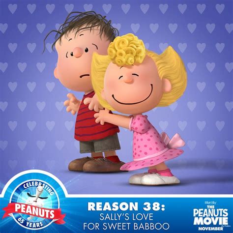 Sally Loves Linus Like We Love Peanuts Movie Charlie Brown And Snoopy Peanuts Movie Snoopy Love