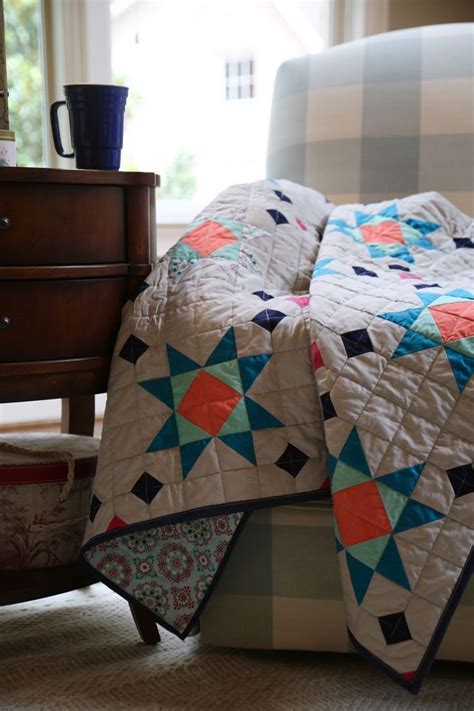 This Homey And Cozy Quilt Pattern Adds A Perfect Accent Color To Your