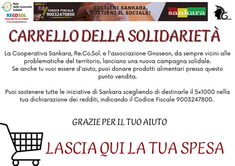 Caulonia Parte L Iniziativa Carrello Della Solidariet Ciavula