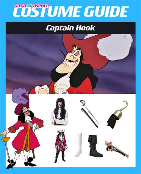 Authentic Captain Hook Costume Diy Guide For Cosplay And Halloween