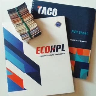 Jual Katalog Taco Paket Bunded Hpl Sheet Edg Eco Shopee Indonesia