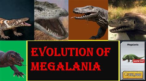 Evolution Of Megalania Youtube