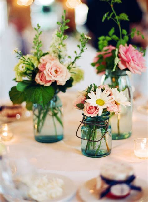 Diy Centerpieces Using Mason Jars