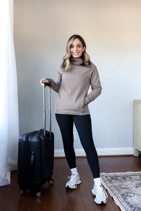 Winter Travel Outfit Ideas Pumps Push Ups