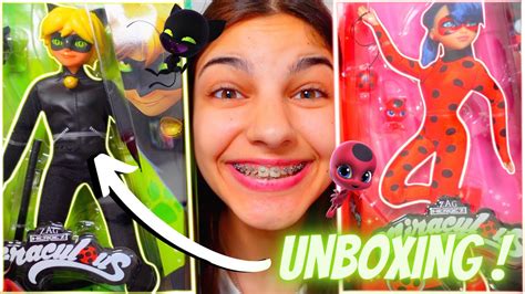 MIRACULOUS LADYBUG DOLLS UNBOXING Miraculous Ladybug Playmate