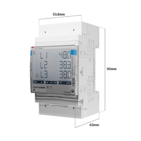 Wallbox Compteur D Nergie Mid Triphas Compteurs Lectriques Carplug