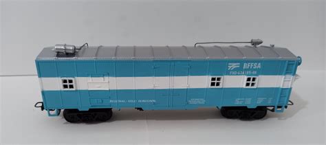 Azul Claro Rffsa Models Ferrovia Brasil