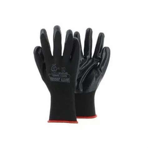 Black Nitrile Coated Hand Glove At Rs Box In Bugrasi Id