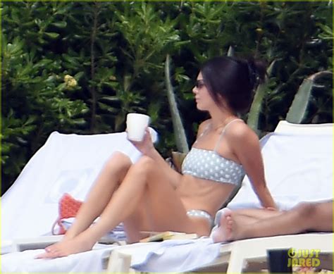 Kendall Jenner Soaks Up The Sun In A Bikini With Luka Sabbat Amid Ben