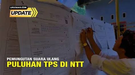 Puluhan TPS Di NTT Lakukan Pemungutan Suara Ulang Enamplus