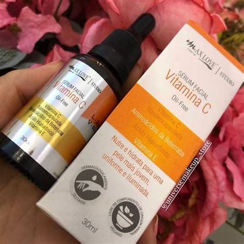 Serum Facial Vitamina C Oil Free Max Love Max Love Makeup Outros