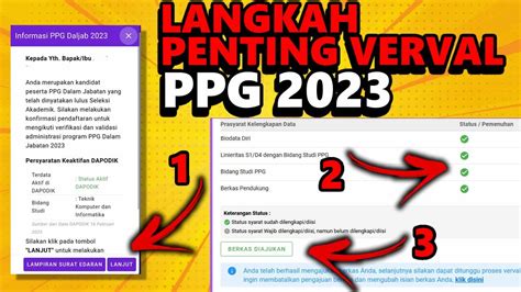 Langkah Penting Wajib Di Klik Dalam Pengajuan Verifikasi Dan Validasi