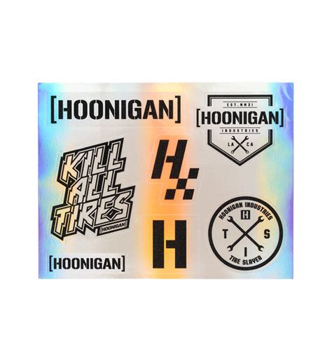 Hoonigan Logo Stickers