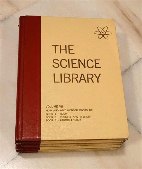 Vintage Book Set The Science Printing 1972 For Collection Hobbies And Toys Books And Magazines