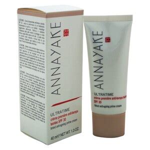 Annayake Ultratime Tinted Anti Ageing Prime Cream Spf Naturel