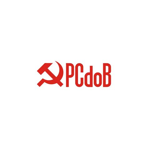 PCdoB Partido Comunista Do Brasil Wordmark Logo Vector Ai PNG SVG