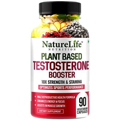 Buy Nature Life Nutrition Plant Based Testosterone Booster Dietary