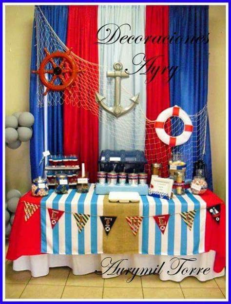 Pin By Andy Brandan On Cumple Tem Tico Marinerito Nautical Birthday