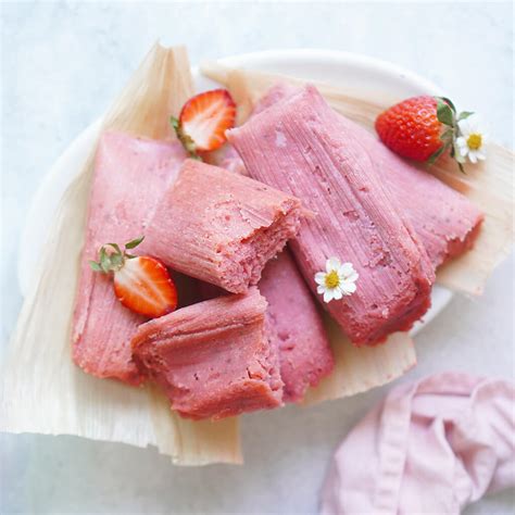 Make Strawberry Tamales California Strawberries