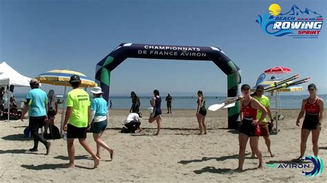 Championnats de France de Beach Rowing Sprint J18 Et Senior 4 Vidéo