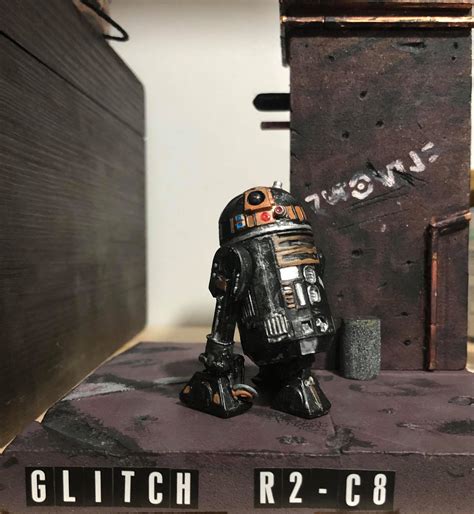 Custom Astromech 3.75 figure. Hand Painted. : r/StarWars
