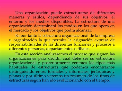 Estructura Organizacional Ppt