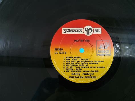 TÜRKISCHE MUSIK BARIS MANCO KURTALAN EKSPRES YENI BIR GÜN LP eBay