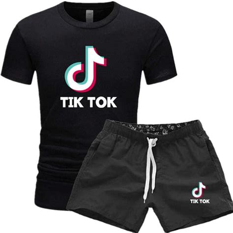 Lvabc Tik Tok Unisex Tik Tok T Shirt Tops Teen Girls T Shirt Topshorts Uk Clothing