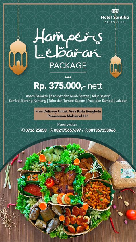 Idul Fitri Hotel Santika Tawarkan Hampers Dan Halal Bi Halal Package